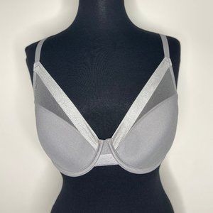 DKNY lightweight underwire bra 32D Grey DK1003
